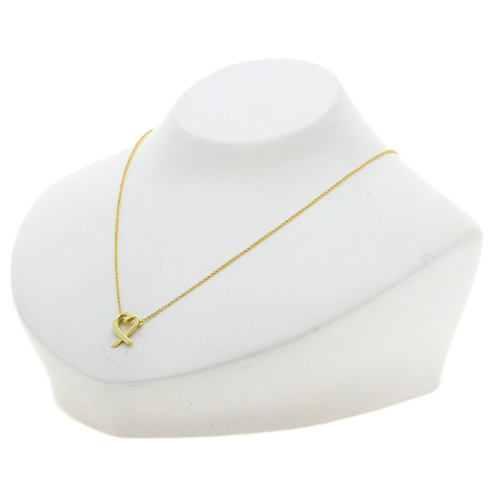 Tiffany & Co. Loving Heart Necklace, 18K Yellow Gold, Women's. - Picture 4 of 4